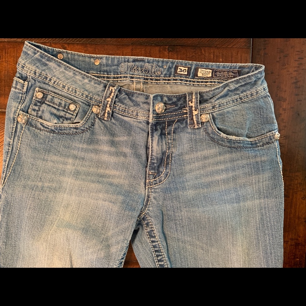 Miss Me boot cut jeans size 30